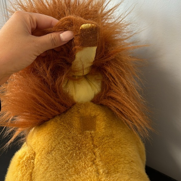 Vintage Disney Store The Lion King Adult Simba Plush Hand Puppet 24” - Picture 5 of 6